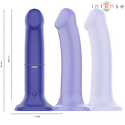 INTENSE – VICTORIA Sensorisches Gerät MIT SAUGNAPF 10 VIBRATIONSSTUFEN DUNKELBLAU FERNBEDIENUNG