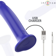 INTENSE – VICTORIA Sensorisches Gerät MIT SAUGNAPF 10 VIBRATIONSSTUFEN DUNKELBLAU FERNBEDIENUNG