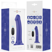 INTENSE – VICTORIA Sensorisches Gerät MIT SAUGNAPF 10 VIBRATIONSSTUFEN DUNKELBLAU FERNBEDIENUNG