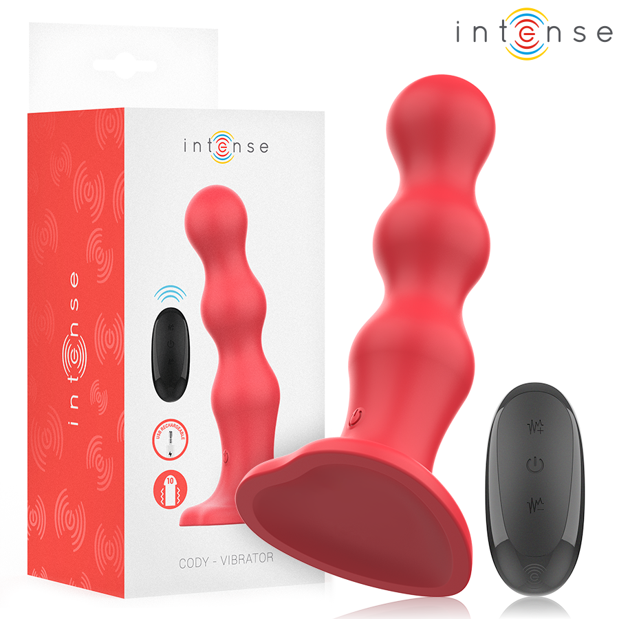 INTENSE - CODY Sensory Device WITH SUCTION CUP RED REMOTE CONTROL