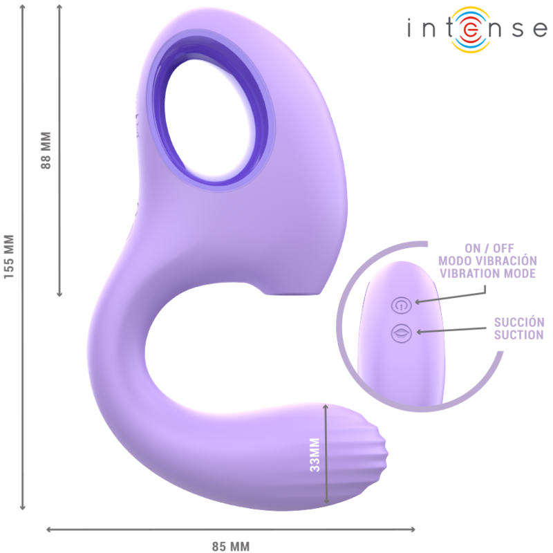 INTENSE - BAXTER Sensorik Gerät & STIMULATOR VIOLET