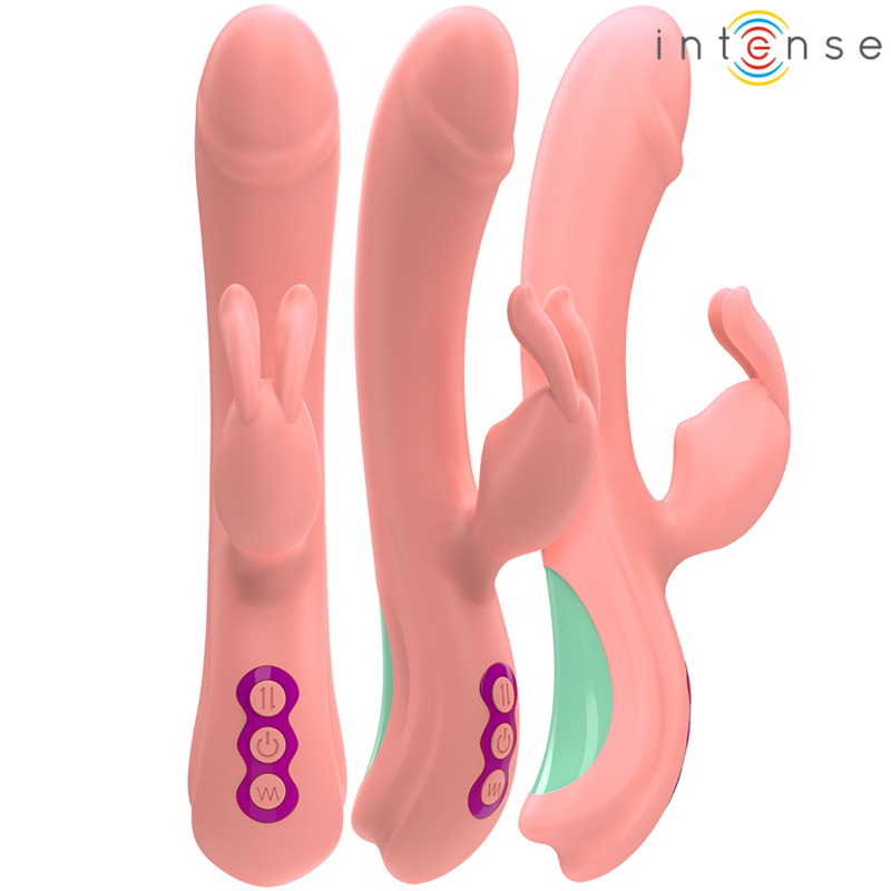 INTENSE - RACHEL RABBIT Sensory Device 5 VIBRATIONS PINK