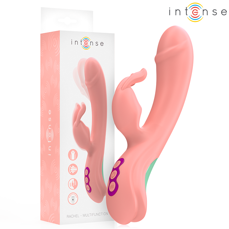 INTENSE - RACHEL RABBIT Sensory Device 5 VIBRATIONS PINK