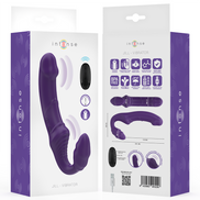 INTENSE - JILL DOUBLE Sensory Device 20 CM PURPLE REMOTE CONTROL