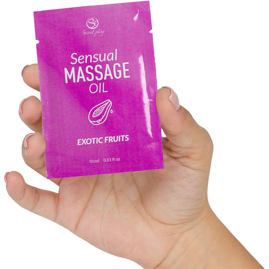 SECRETPLAY - EINZELDOSIS EXOTISCHE FRÜCHTE MASSAGEÖL 10 ML