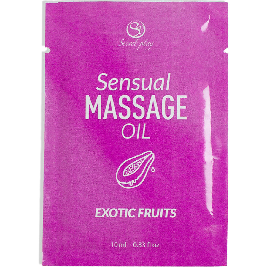 SECRETPLAY - EINZELDOSIS EXOTISCHE FRÜCHTE MASSAGEÖL 10 ML