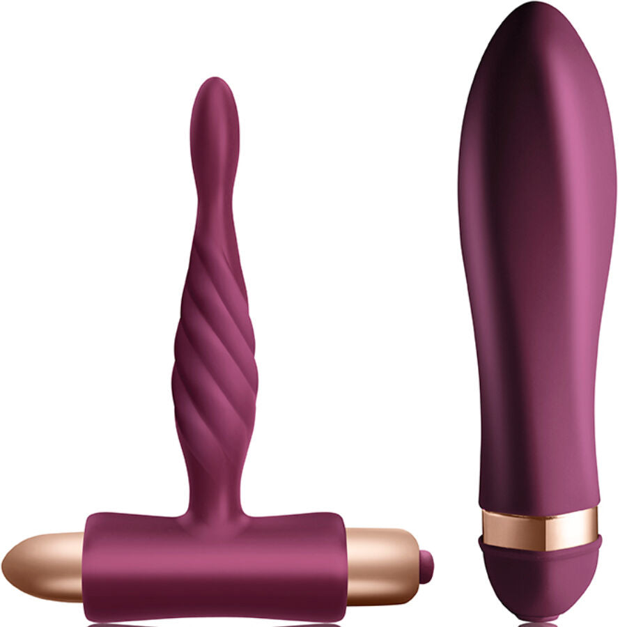 CLIMAXIMUM - DARE KIT TWISTED Sensorisches Gerät + ANALPLUG FÜR ANFÄNGER