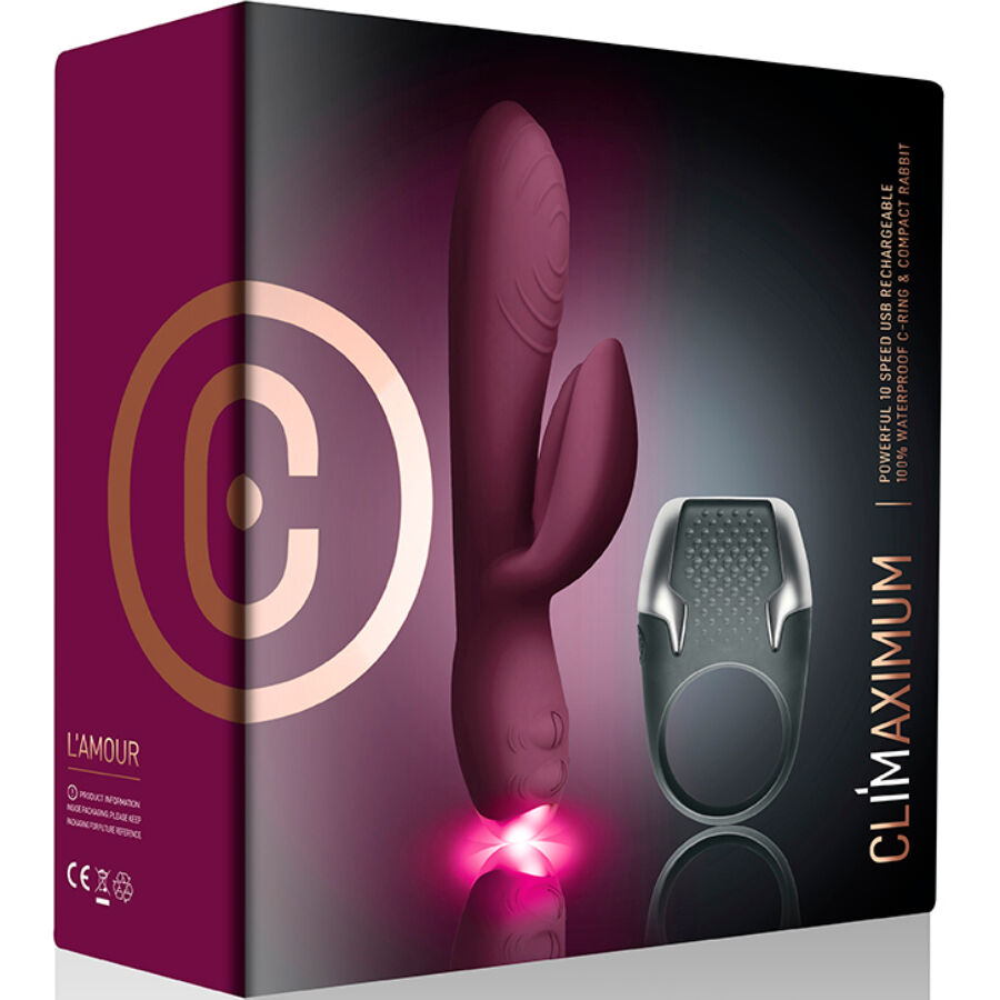 CLIMAXIMUM - LAMOUR KIT RABBIT Sensory Device + LED Intimate Wellness Ring