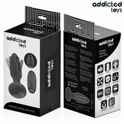 ADDICTED TOYS - ANALPLUG MIT VIBRIERENDER ZUNGE UND FERNBEDIENUNG