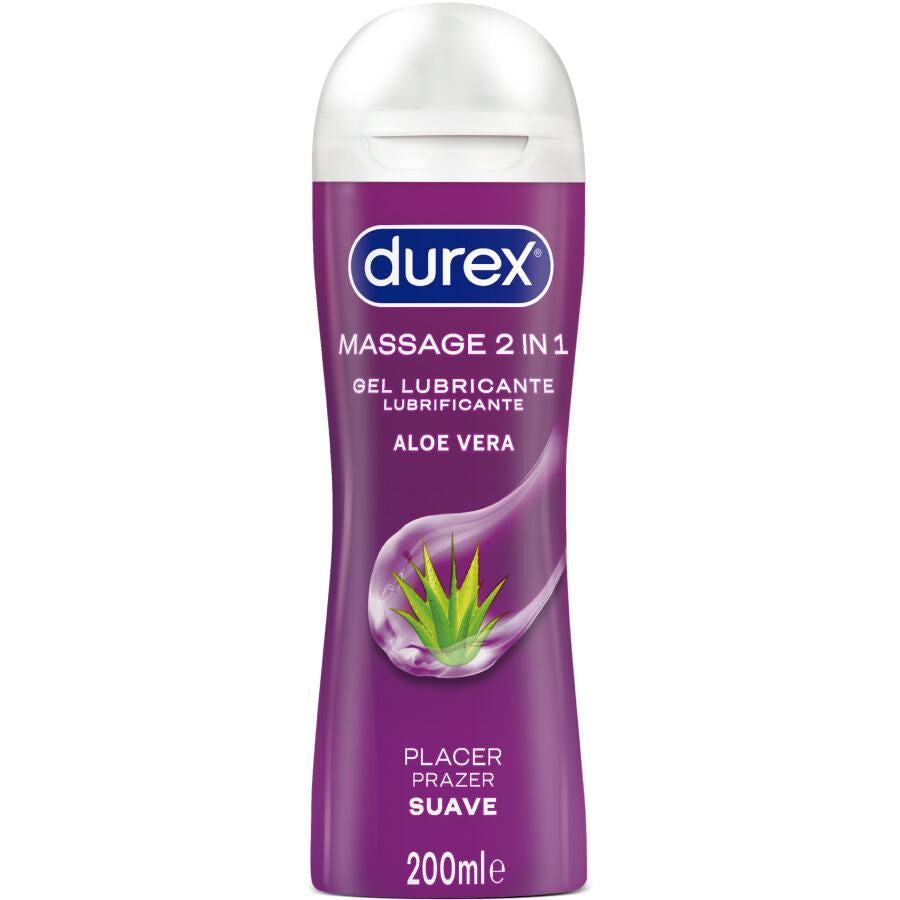 DUREX - WEICHES ALOE VERA MASSAGE- UND GLEITGEL 200 ML