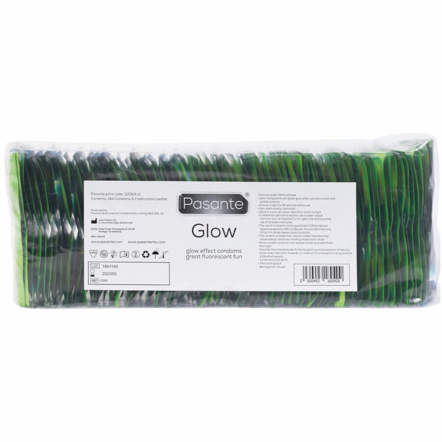 PASANTE - GLOW KONDOME BEUTEL 144 STÜCK