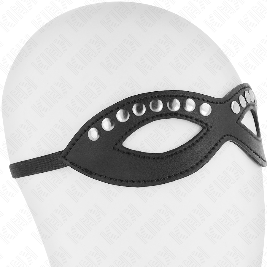 KINK - AUGENMASKE MIT MINI-NIETEN MODELL 1 20,5 x 5,5 CM