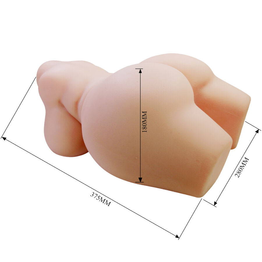 CRAZY BULL - GRACE REALISTISCHER FRAUENOBERKÖRPER VAGINA UND ANAL 7,5 KG