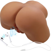 CRAZY BULL - GERIANN REALISTISCHER FRAUENPO-Sensor und SAUGNÄPFE MIT SOUND 5,5 KG