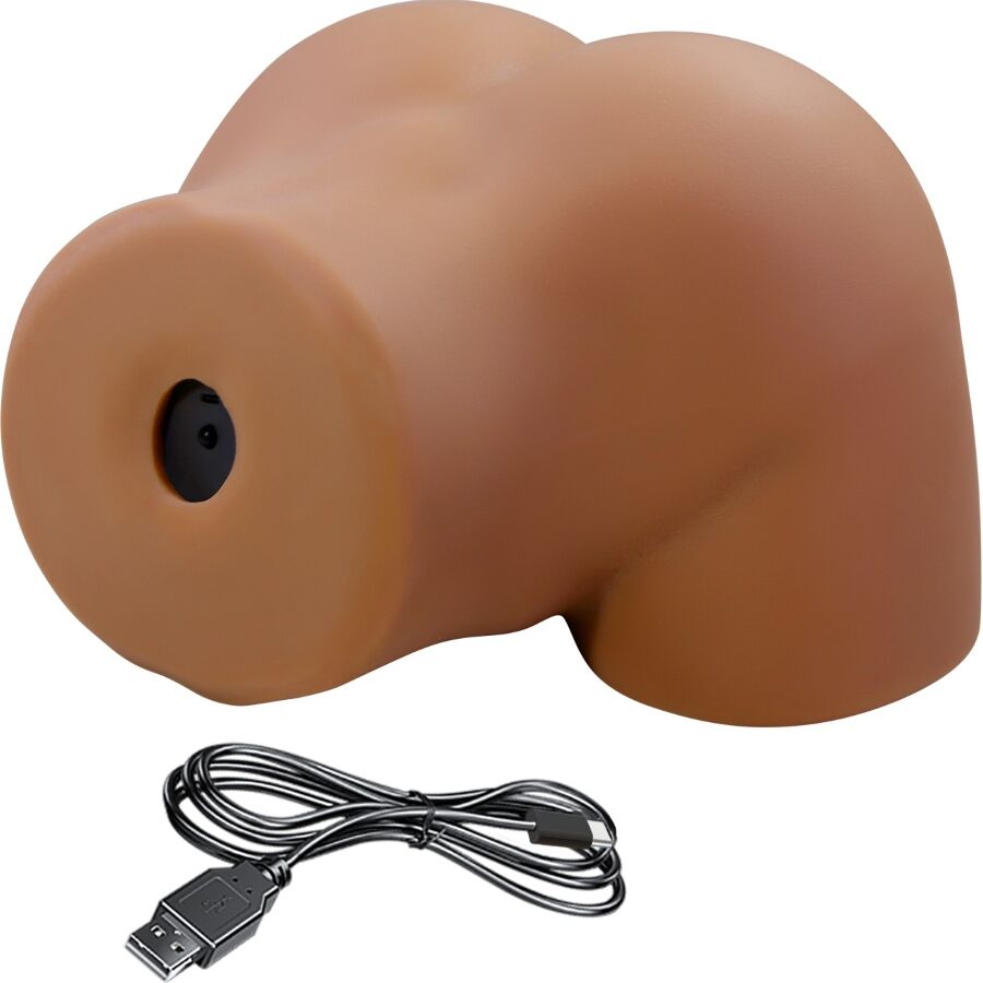 CRAZY BULL - GERIANN REALISTISCHER FRAUENPO-Sensor und SAUGNÄPFE MIT SOUND 5,5 KG