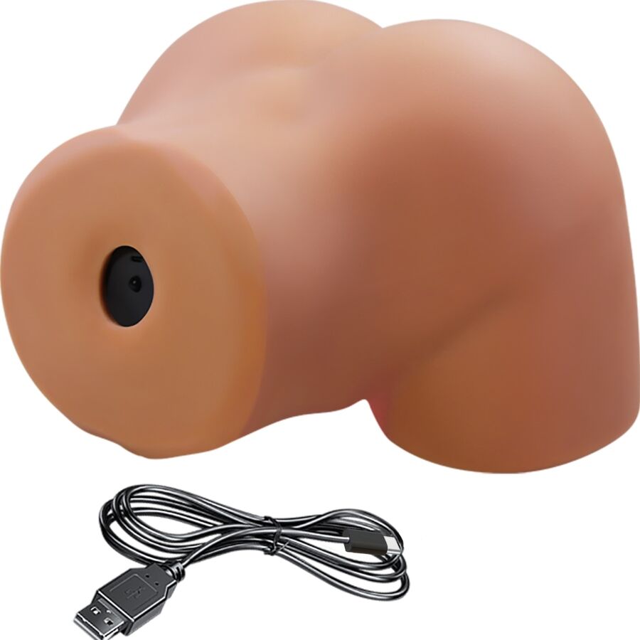 CRAZY BULL - ILANA REALISTISCHER DAMEN-PO-Sensor und Saugnapf MIT SOUND 6,8 KG