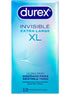 DUREX - INVISIBLE CONDOMS XL 10 UNITS