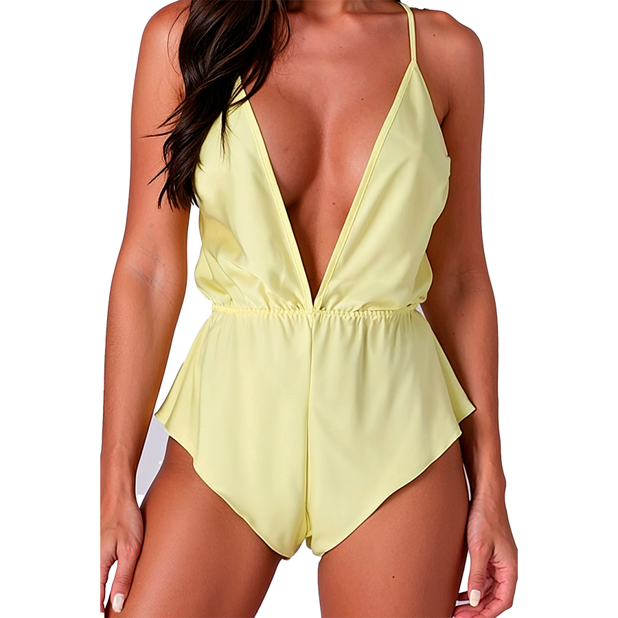 SENSUAL SATIN BODYSUIT