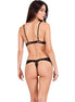 PASSION - TIVOLEA BH + TANGA SET SCHWARZ S/M