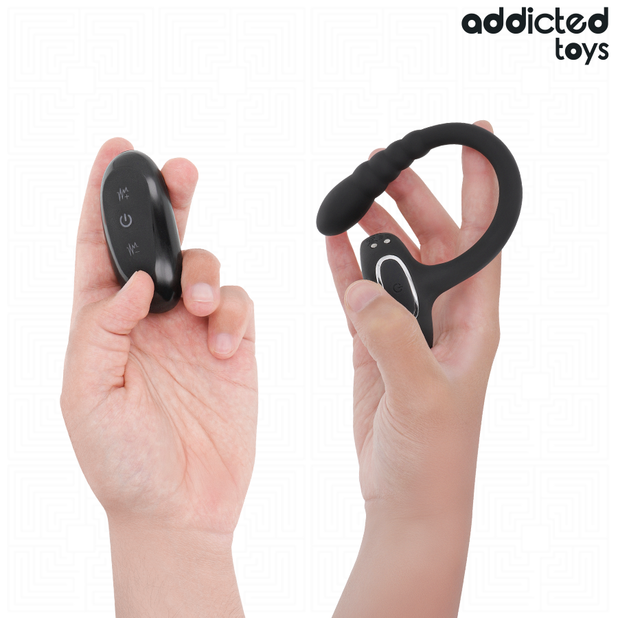 ADDICTED TOYS - P-SPOT VIBRATING Intimate Wellness Ring FERNBEDIENUNG