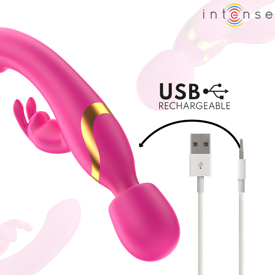 INTENSE - WINONA DOUBLE Sensory Device RABBIT & WAND
