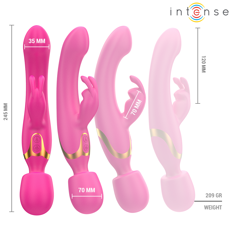 INTENSE - WINONA DOUBLE Sensory Device RABBIT & WAND