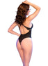 CHILIROSE - CR 4870 BODYSUIT CROTCHLESS SCHWARZ S