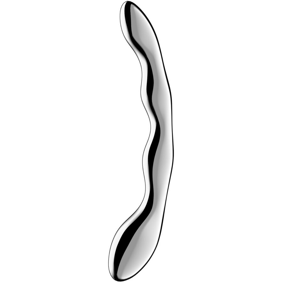 SATISFYER - COSMIC CREST 2 STAINLESS STEEL DOUBLE-ENDED Wellness Device