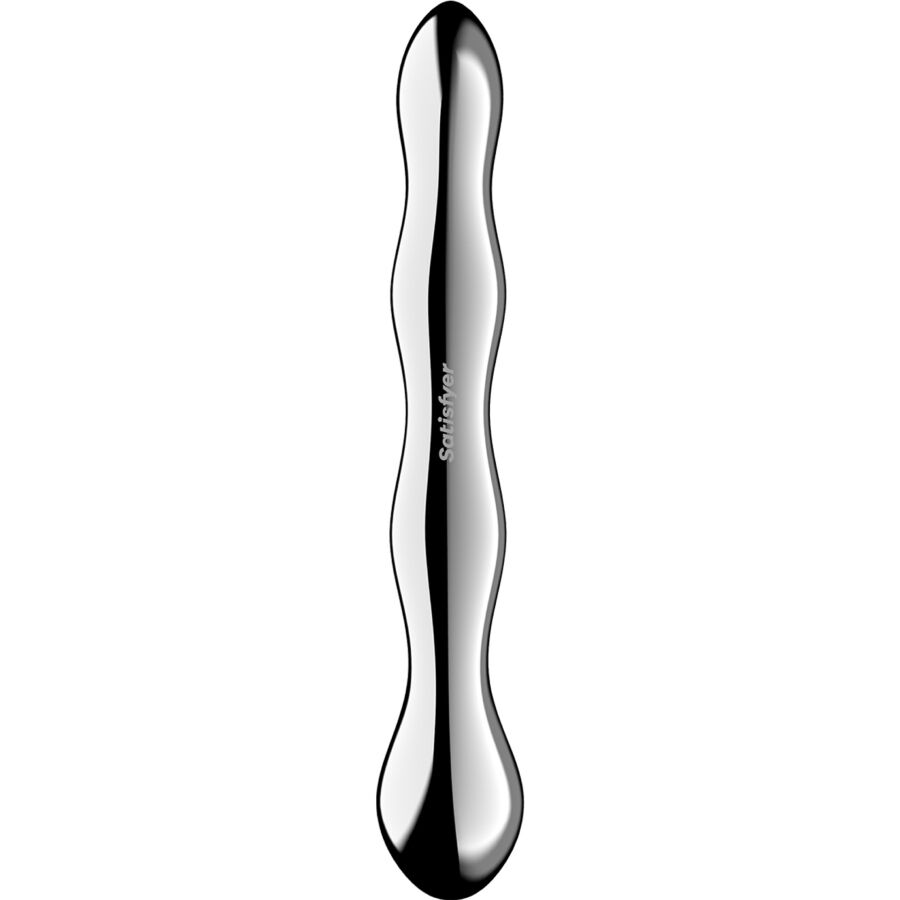 SATISFYER - COSMIC CREST 2 STAINLESS STEEL DOUBLE-ENDED Wellness Device