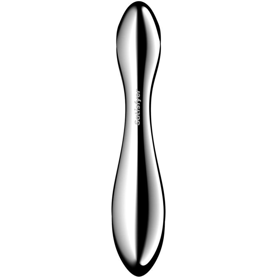 SATISFYER - PURE GRAVITY 2 STAINLESS STEEL DOUBLE-ENDED Wellness Device