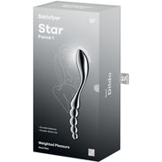SATISFYER - STAR FORCE 1 STAINLESS STEEL DOUBLE-ENDED Wellness Device