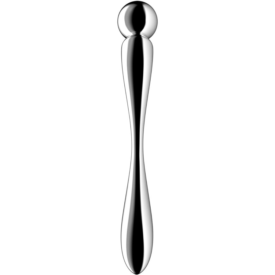 SATISFYER - STAR FORCE 2 EDELSTAHL DOPPELENDIGES Wellness-Gerät