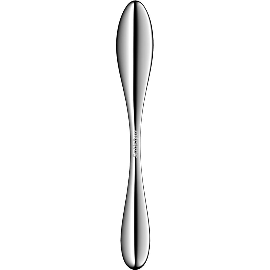 SATISFYER - STAR FORCE 3 DOPPELENDIGES WELLNESS-GERÄT AUS EDELSTAHL