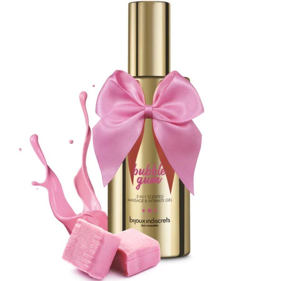 BIJOUX - BUBBLE GUM 2-IN-1 DUFTENDES MASSAGE- & INTIMGEL 100 ML
