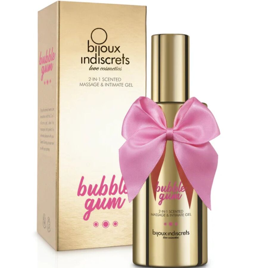 BIJOUX - BUBBLE GUM 2-IN-1 DUFTENDES MASSAGE- & INTIMGEL 100 ML