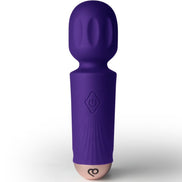 Rocks-Off Mini Rechargeable Wand Vibrator – 16 Functions