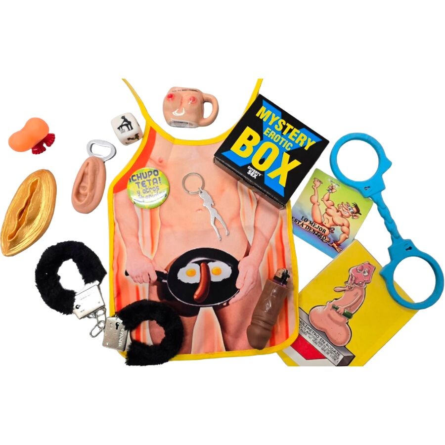DIABLO PICANTE – MYSTERY EROTIC BOX FÜR IHN 10 X 10