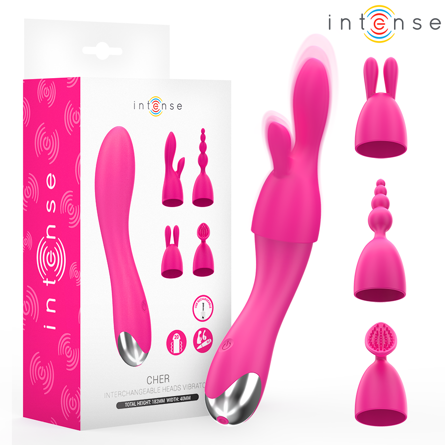 INTENSE - CHER INTERCHANGEABLE HEADS Sensory Device