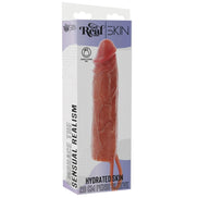 GET REAL - HYDRATED SKIN SILIKON-PENISHÜLSE KARAMELL 20 CM