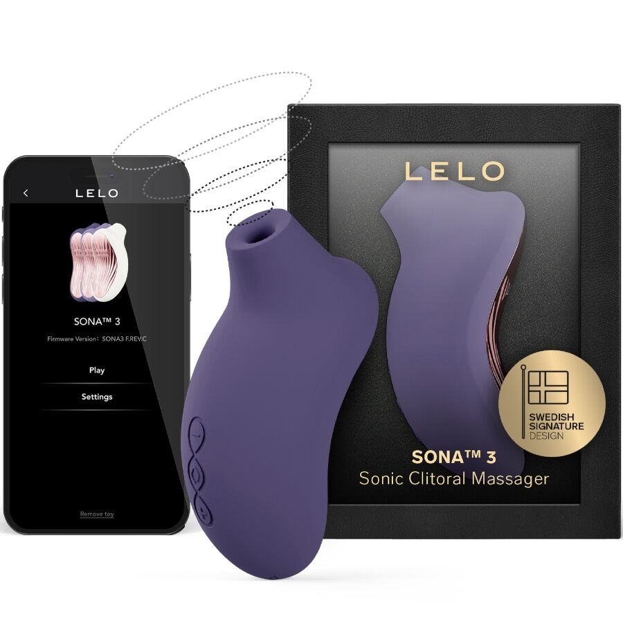 Sona 3 Sonic Clitoral Massager — Cyber Purple