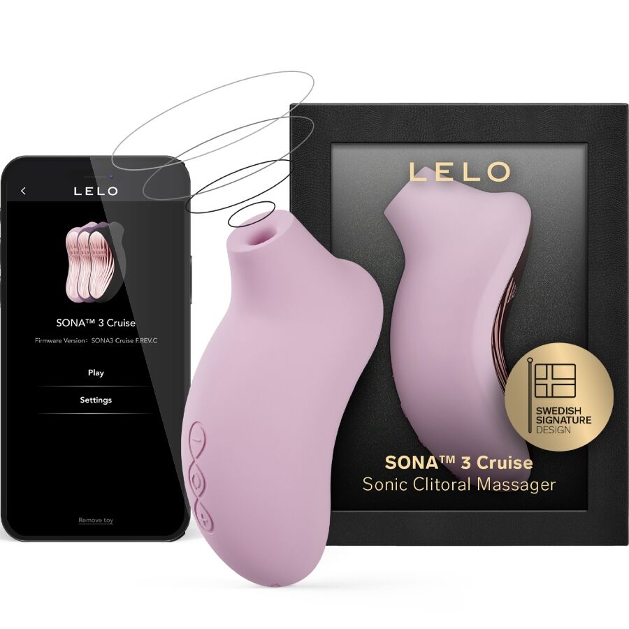 Sona 3 Cruise Sonic Clitoral Massager — Soft Pink