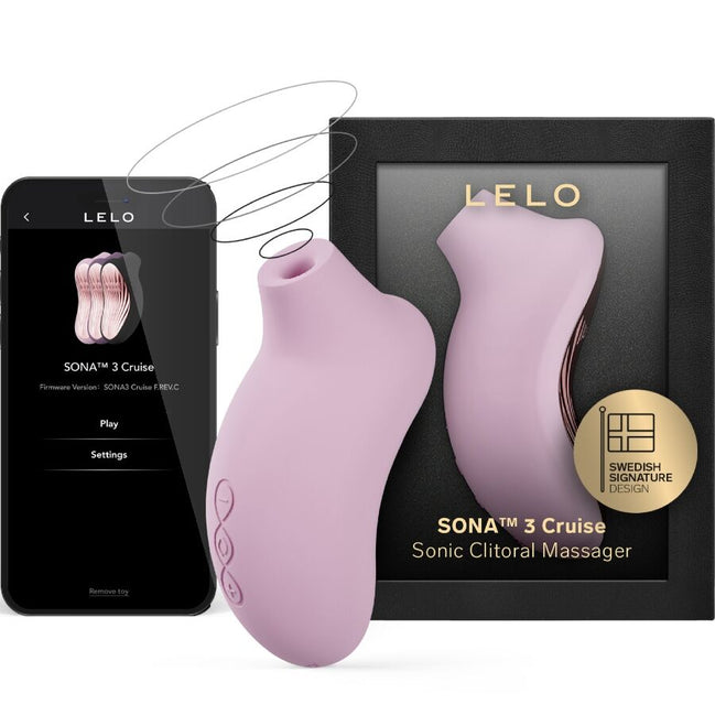 Sona 3 Cruise Sonic Clitoral Massager — Soft Pink