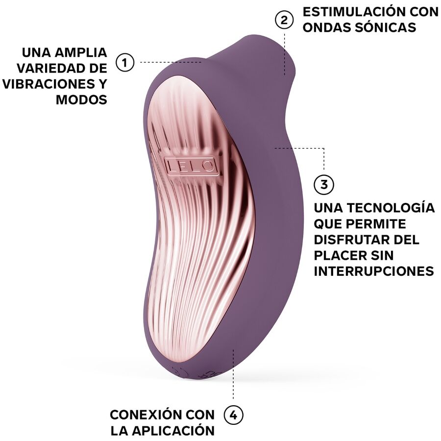 Sona 3 Cruise Sonic Clitoral Massager — Plum