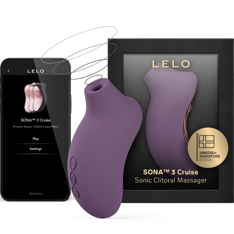 Sona 3 Cruise Sonic Clitoral Massager — Plum