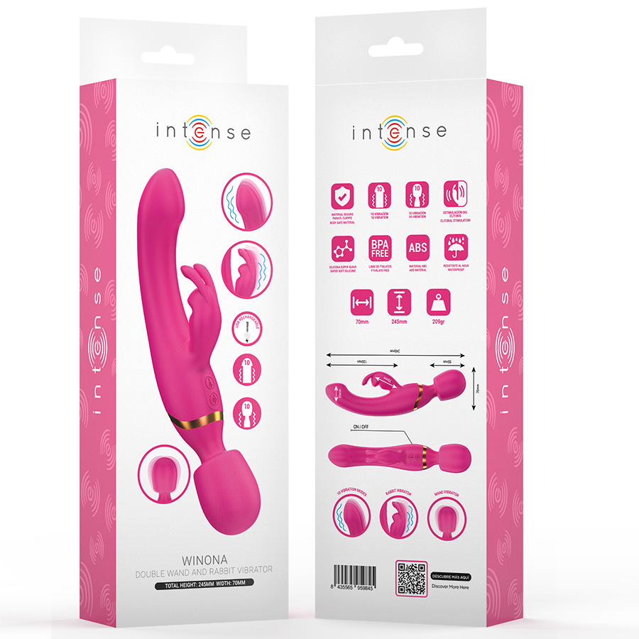 INTENSE - WINONA DOUBLE Sensory Device RABBIT & WAND