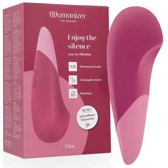 Vibe Lay-On Silent Vibrator — Dusky Pink