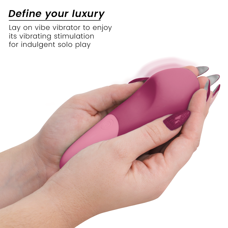 Vibe Lay-On Silent Vibrator — Dusky Pink
