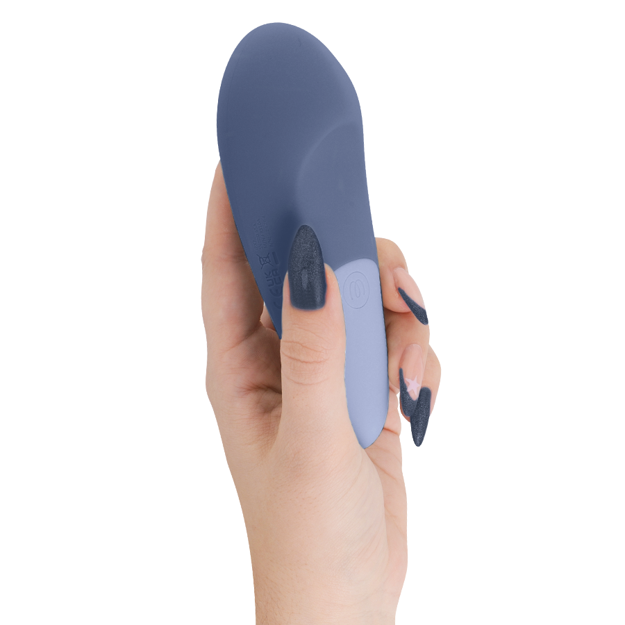 Vibe Lay-On Silent Vibrator — Dark Blue