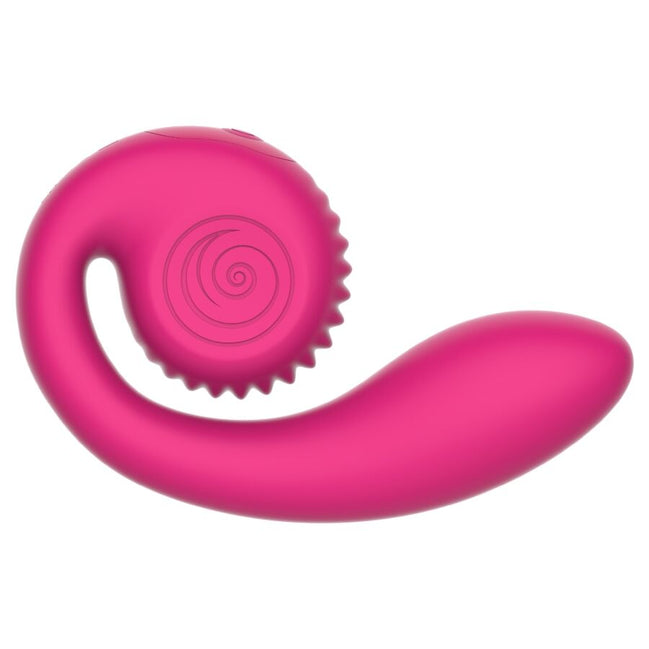 Gizi Lite Dual G-Spot & Clitoral Vibrator — Pink