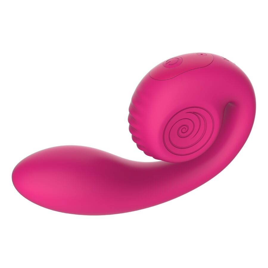 Gizi Lite Dual G-Spot & Clitoral Vibrator — Pink